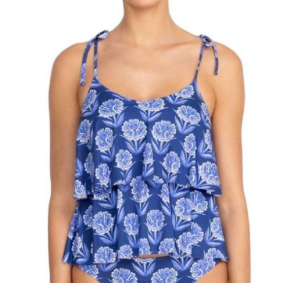 NEW JOHNNY WAS yao tankini top in multi - Picture 1 of 2